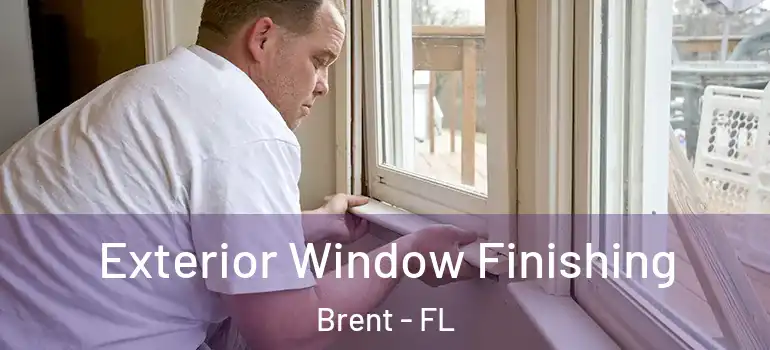  Exterior Window Finishing Brent - FL