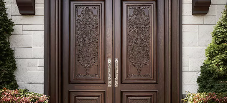 Double Front Doors in Brent, FL