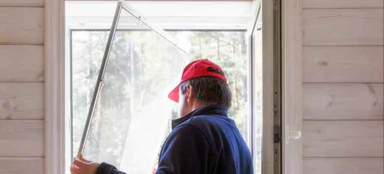 Expandable Window Screen Installation in Brent, FL